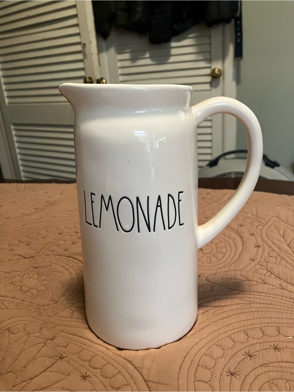 Rae Dunn Large LEMONADE Pitcher